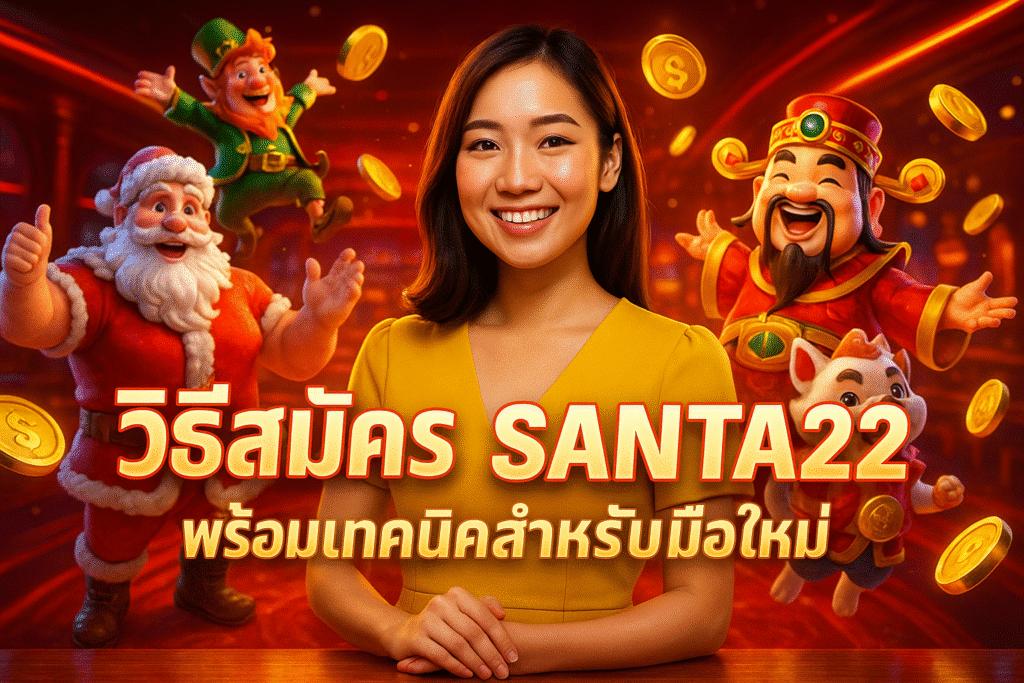 วิธีสมัคร SANTA22 พร้อมเทคนิคสำหรับมือใหม่