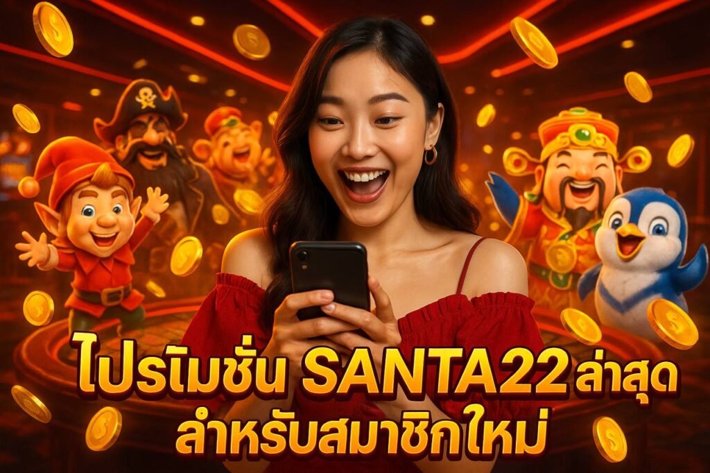 โปรโมชั่น SANTA22 ล่าสุดสำหรับสมาชิกใหม่