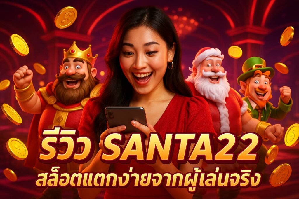 รีวิว SANTA22 สล็อตแตกง่ายจากผู้เล่นจริง
